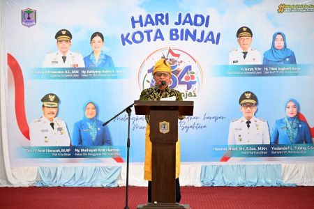 Wagub Sumut: HUT ke-154 Binjai Momentum Perkuat Optimisme dan Kemajuan Daerah