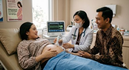 Kenali Detak Jantung Janin Normal, Ibu Hamil Tak Perlu Panik Saat Pemeriksaan Kehamilan