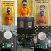 Sehari Tiga Pengedar Narkoba Dibekuk di Binjai, Polisi Sita Sabu hingga Ekstasi