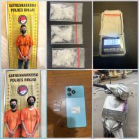 Polres Binjai Ringkus 3 Pelaku Narkoba, Sabu hingga Motor Diamankan dari Dua Lokasi