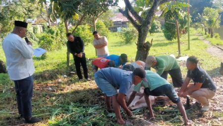 Iduladha 1447 H, Polres Binjai Sembelih 10 Hewan Kurban untuk Warga dan Kaum Duafa