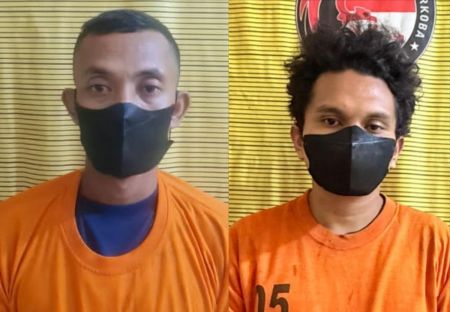 Satresnarkoba Polres Binjai Ringkus Dua Pengedar Sabu, Polisi Sita Motor dan Paket Narkotika