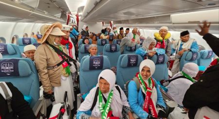 Fase Kepulangan, 6.333 Jemaah Haji Bertolak ke Tanah Air
