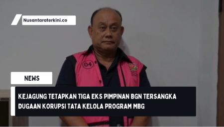 Kejagung Tetapkan Tiga Eks Pimpinan BGN Tersangka Dugaan Korupsi Tata Kelola Program MBG