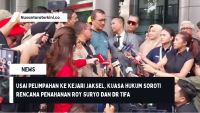 Usai Pelimpahan ke Kejari Jaksel, Kuasa Hukum Soroti Rencana Penahanan Roy Suryo dan dr Tifa