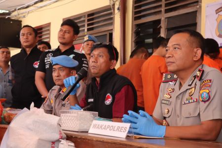 Antik Toba 2026 Polres Pematangsiantar: 29 Tersangka Ditangkap, 1 Kg Sabu Disita