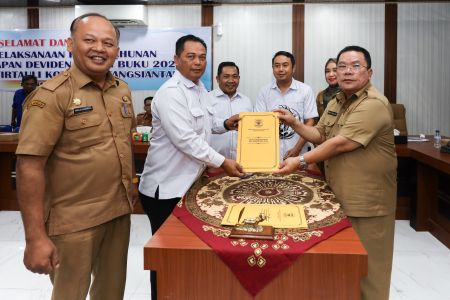 Perumda Tirta Uli Raih Laba Rp2,8 Miliar Tahun 2025, Setor Dividen Rp1,351 Miliar ke Pemko Pematangsiantar