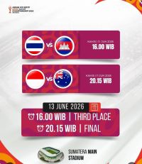 Semifinal AFF U19: Thailand vs Kamboja, Indonesia Tantang Australia
