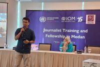 AJI Medan Bersama IOM Gelar Pelatihan Jurnalistik, Perkuat Prespektif Isu Migran dan Pengungsi