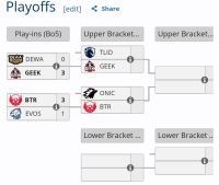 Hasil Play Off MPL ID S17 Hari-1: GEEK Fam dan BTR Amankan Tiket Upper Bracket