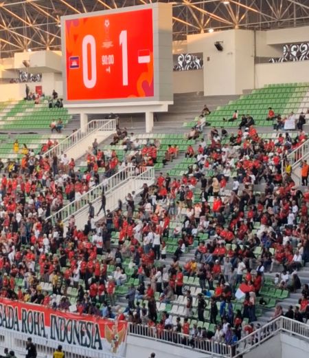 Totalitas Suporter Garuda: Gemuruh Dukungan dari Tribun Hingga Menit Akhir