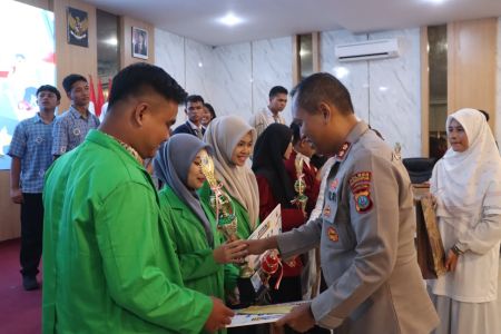 Polres Padangsidimpuan Umumkan Para Pemenang Lomba di HUT Bhayangkara