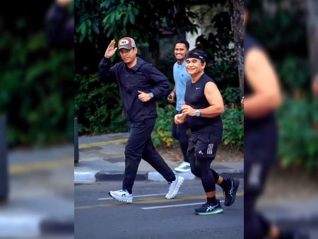Lepas Atribut Protokoler, Rico Waas Pilih Keringatan Bareng Warga Medan di Arena CFD Lapangan Merdeka