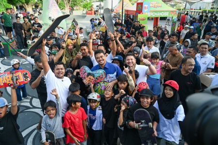 Respons Antusiasme Anak Muda, Bobby Nasution Siap Ekspansi Pembangunan Skatepark ke Kabupaten/Kota ​