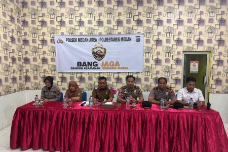 Polsek Medan Area Rangkul Warga Lewat Program 'BANG JAGA' Demi Keamanan dan Kenyamanan