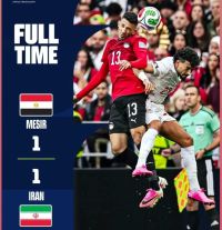 Piala Dunia 2026: Seri 1-1, Mesir Lolos, Iran Berharap Peringkat Tiga Terbaik ​