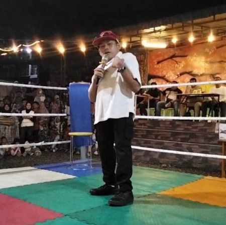Joel Purba Buka Madina Boxing Meriahkan HUT Bhayangkara ke 80