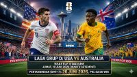 Prediksi Amerika Serikat vs Australia di Piala Dunia 2026: Duel Penentu Juara Grup D