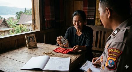 Modus Dukun Gadungan, Lansia di Samosir Kehilangan Uang dan Emas Rp248 Juta, Pelaku Ternyata Teman Sendiri