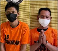 Dua Pengedar Narkoba Ditangkap Polres Binjai, Barang Bukti 12,48 Gram Sabu Diamankan
