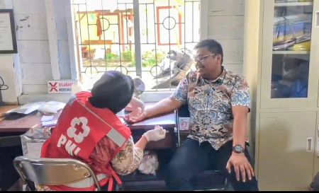 Pra HANI 2026, BNNK Tapanuli Selatan Gelar Donor Darah di Desa Sipakko, Kumpulkan 10 Kantong untuk PMI