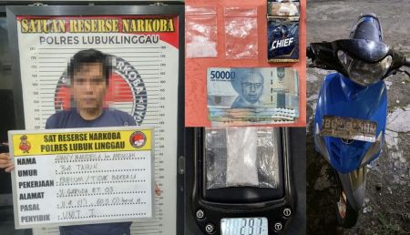 Sabu dan Ganja Disita, Dua Kurir Narkoba Ditangkap di Lubuk Linggau