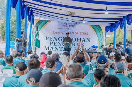 Rico Waas Kukuhkan Pengurus Mantan Pemain PSMS