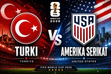 Prediksi Turki vs Amerika Serikat di Piala Dunia 2026: AS Lebih Diunggulkan Raih Kemenangan