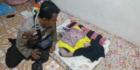 Geger, Warga Desa Talang Ipuh Banyuasin Temukan Bayi Perempuan Terlantar