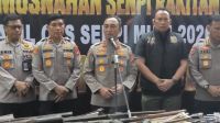 Polda Sumsel Musnahkan 397 Pucuk Senjata Api Rakitan Hasil Operasi Senpi Musi 2026