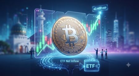 Sentimen Positif dari Arus Masuk ETF, Bitcoin Rebound ke Level 62.400 USD