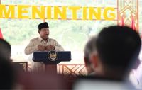 Prabowo Optimistis Indonesia Jadi Lumbung Pangan Dunia