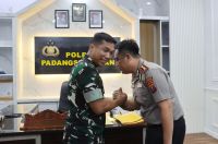 Sinergitas TNI-Polri, Polres Padangsidimpuan dan Kodim 0212/TS Komitmen Jaga Kondusivitas Wilayah