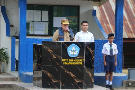 Wali Kota Wesly Silalahi Ingatkan Siswa SMPN 2 Pematangsiantar Jauhi Perundungan dan Narkoba