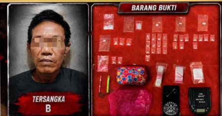 Simpan Sabu di Rumah, Pria 55 Tahun di Ogan Ilir Ditangkap