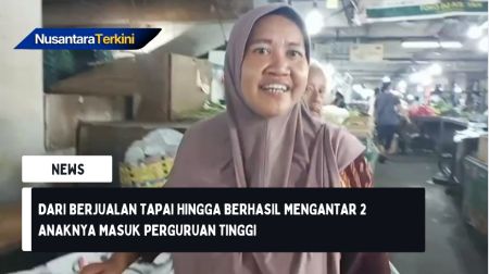 Dari Berjualan Tapai Hingga Berhasil Mengantar 2 Anaknya Masuk Perguruan Tinggi