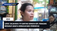 Lapak Jualan Buku Titi Gantung Semakin Sepi, Pedagang Berharap Adanya Gebrakan Baru Pemerintah