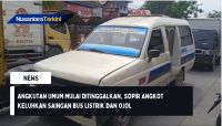 Angkutan Umum Mulai Ditinggalkan, Sopir Angkot Keluhkan Saingan Bus Listrik dan Ojol