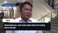 Pergub Berlaku, Truk Pasir Tanpa Penutup di Sumsel Bakal Ditilang