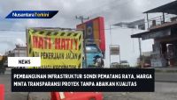 Pembangunan Infrastruktur Sondi Pematang Raya, Warga Minta Transparansi Proyek Tanpa Abaikan Kualitas