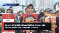 Sojamsu Kecam Pernyataan Prabowo Subianto soal Jurnalis 'Londo Ireng': Presiden Anti Kritik!