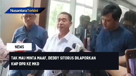 Tak Mau Minta Maaf, Deddy Sitorus Dilaporkan KWP DPR ke MKD