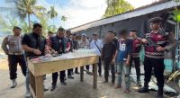 Sarang Narkoba dengan Belasan CCTV di Perkebunan Sei Mencirim Digerebek, Polisi Bumihanguskan Seluruh Barak