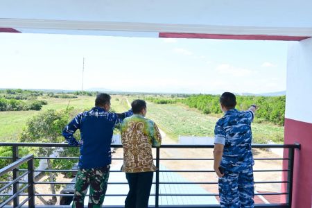 Lanud Sjamsudin Noor dan ULM Rancang Sistem Pertanian Terpadu Guna Dukung Ketahanan Pangan Nasional ​