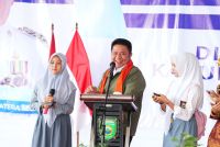 Gubernur Sumsel Resmikan SMAN Ketapat Bening di Rawas Ilir