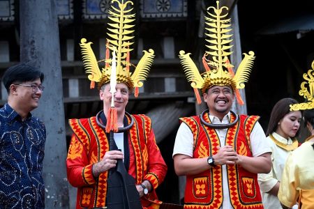 Dubes Prancis Terpikat Warisan Megalitik Nias, Bobby Nasution Buka Kran Turis Eropa ​