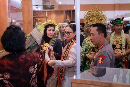 Dukung Ekonomi Nasional, Bhayangkari Sumsel Unjuk Gigi di Bazar Nusantara 2026