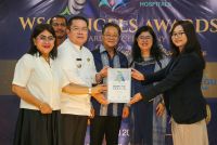 Wali Kota Wesly Silalahi Hadiri Penyerahan WSO Angels Awards Bagi RS Murni Teguh Horas Insani Pematangsiantar