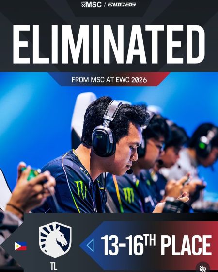 Kejutan Besar! Juara Bertahan Team Liquid PH Tereliminasi dari MSC at EWC 2026