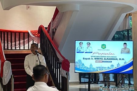 Lepas Masa Baktinya, Wiriya Alrahman Titip Pesan Integritas untuk ASN Pemko Medan
